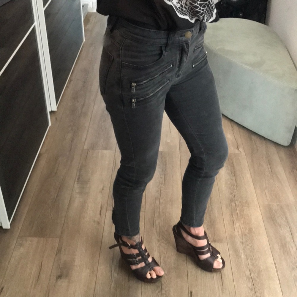 Zara high waist jeans